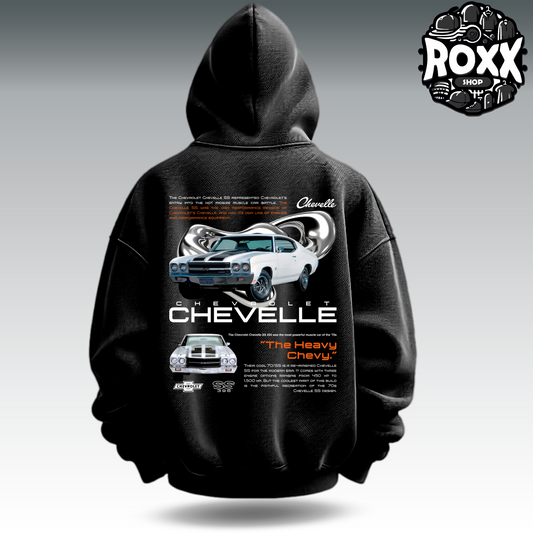 Edición Muscle – Sudadera Negra Inspirada en Potencia Clásica