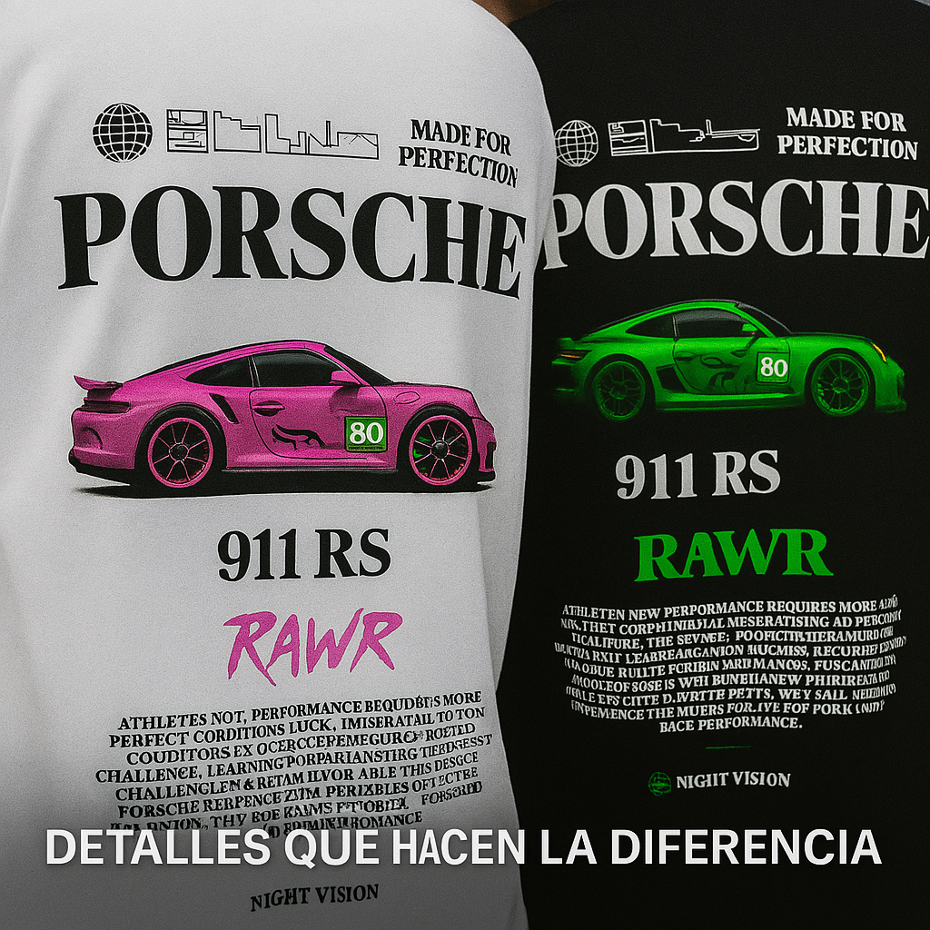 Dúo de playeras 911 RS