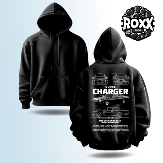 Sudadera negra Charger
