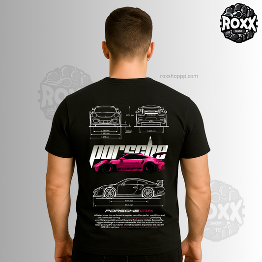Playera negra modelo GT3 RS
