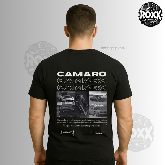 Playera negra modelo ZL1 – ONLY YOU