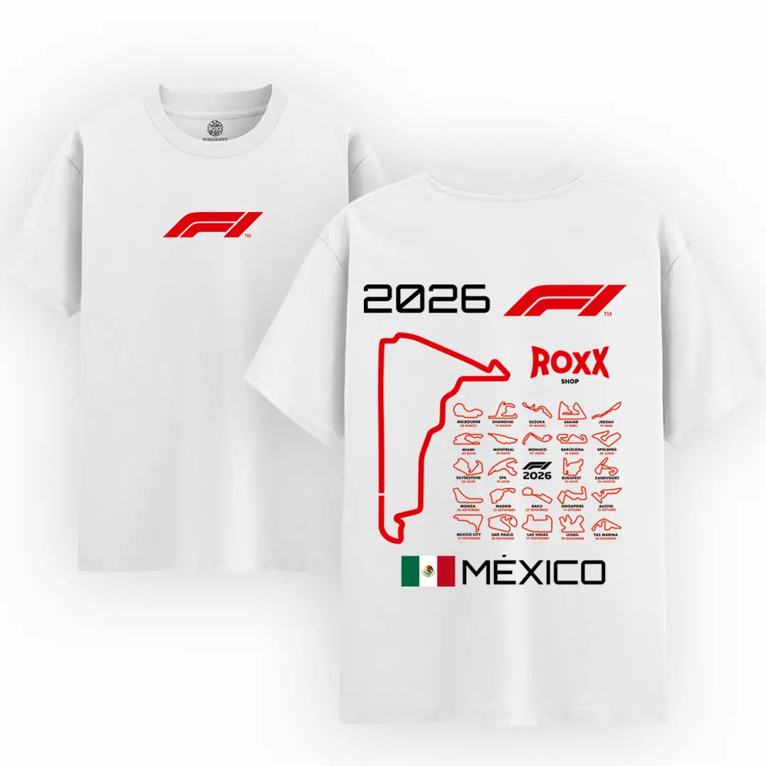 Camiseta F1 2026